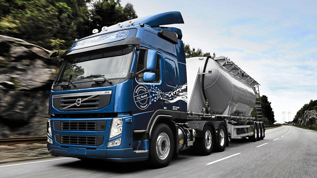 Entwicklung, LNG als Kraftstoff für Lkw, Volvo