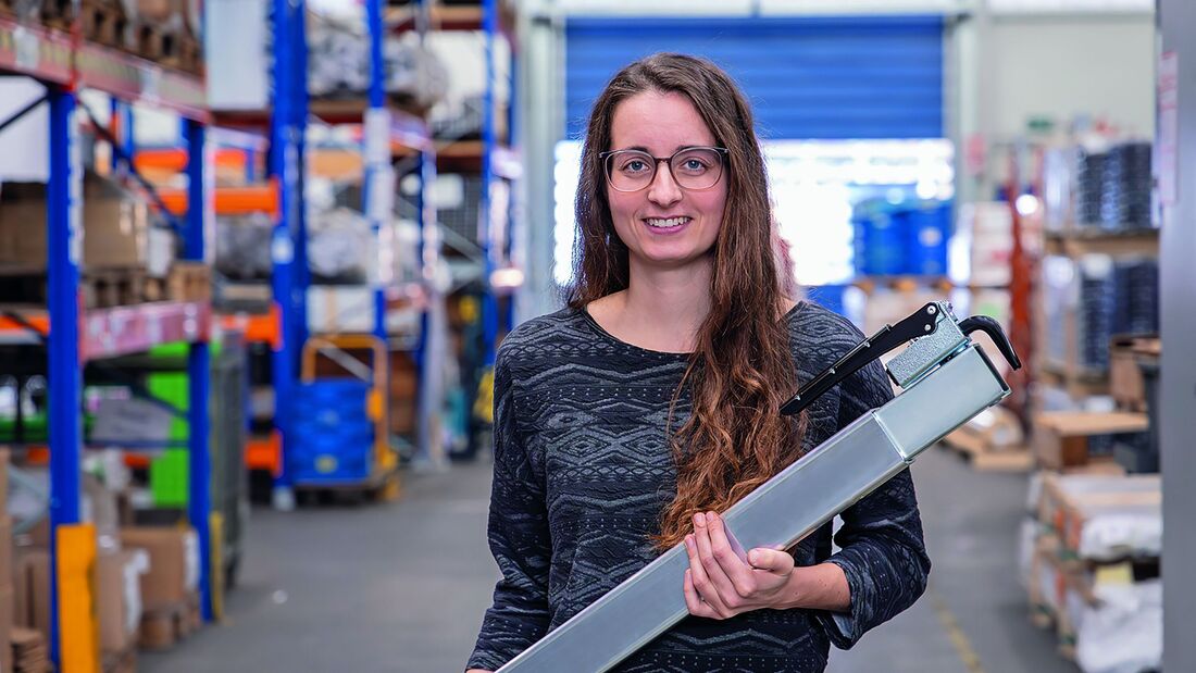 Entwicklungsingenieurin Leonia Wieland von Allsafe