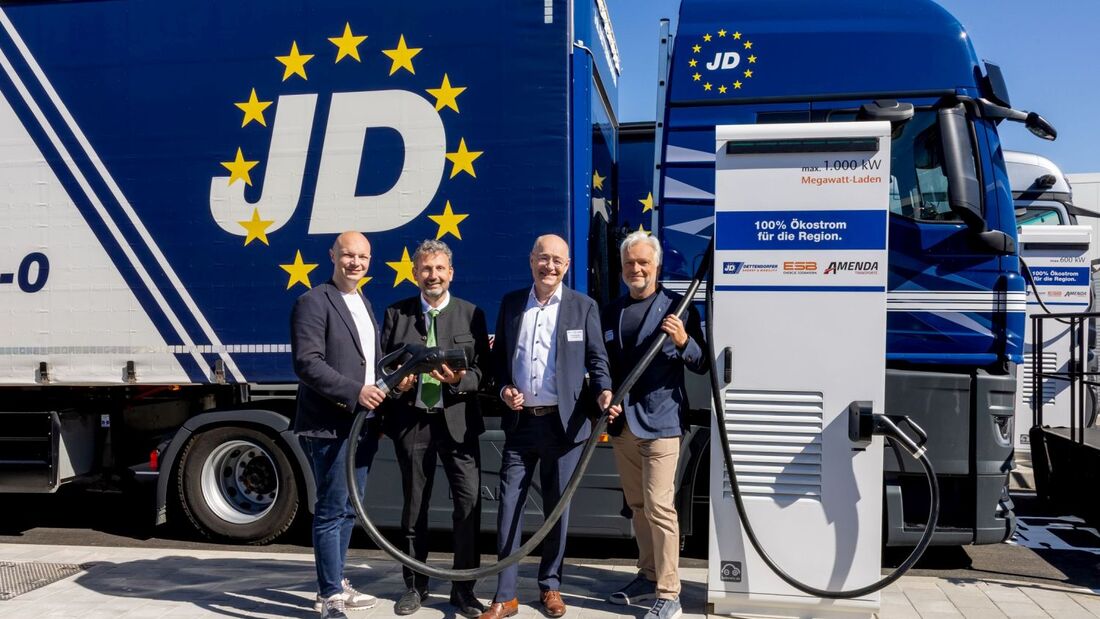 Eröffnung des Ladeparks im Langenbruck am 30. April 2026