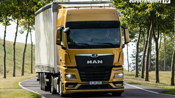 Erste Fahrt im neuen MAN TGX, Innenraum-Vorstellung und Interview mit MAN-Entwicklungs-Chef Dr. Manuel Marx