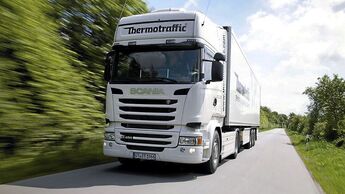 Euro 6-Lkw des Kühllogistikers Thermotraffic