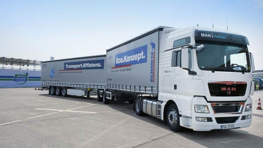 Eurocombi, Lang-Lkw