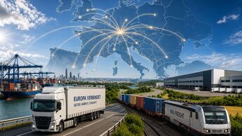 Europäische Warenströme zwischen Deutschland und den wichtigsten Handelspartnern. Europa stabilisiert Exporte und Transportnachfrage.