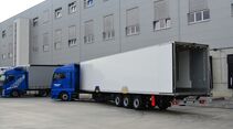Eurotrailer, Lang-Lkw, Feldversuch, Nordrhein-Westfahlen, Henkel, Greilmeyer, Kögel, Fliegl