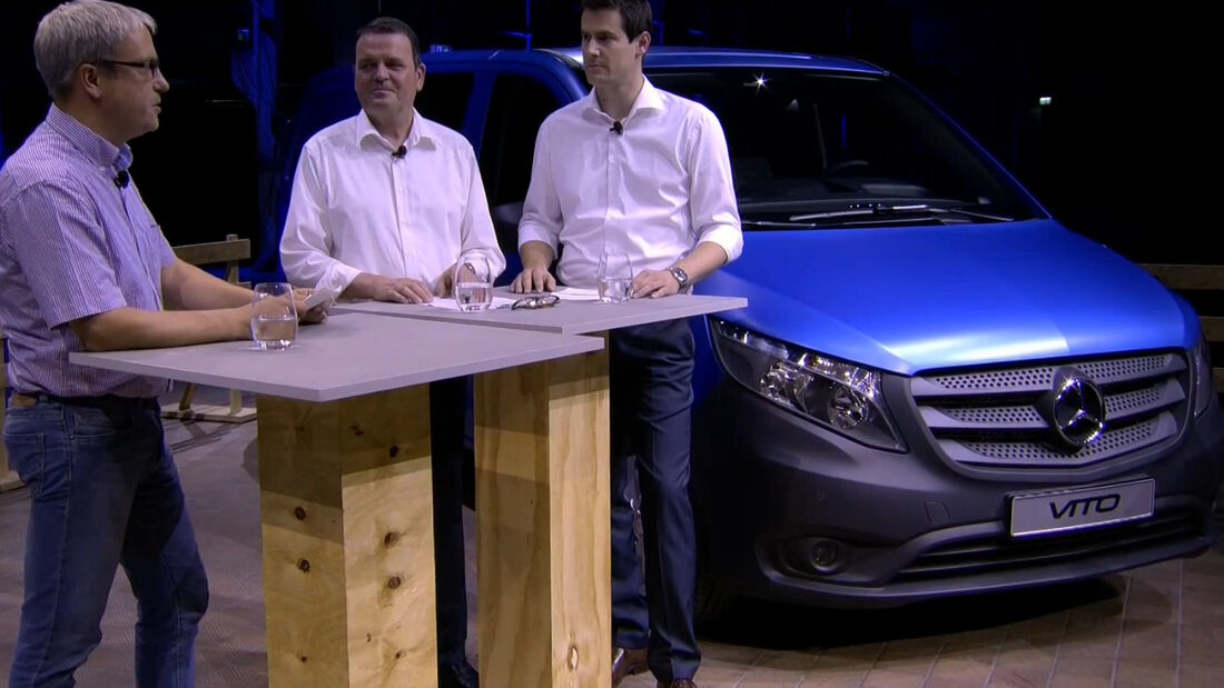 Expertenrunde zum neue Mercedes-Benz Vito