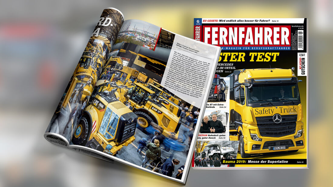 FERNFAHRER 06 2019 Meldung