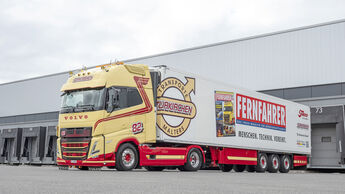 FERNFAHRER-Partnertruck Armin Zurkirchen, Zurkirchen Carreisen & Transport GmbH, Schweiz, FF 6/2023; Volvo Trucks, Aldi Suisse Zentrallager Perlen