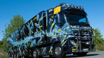 FERNFAHRER Supertrucks Spezial  01/2012 Herpa Actros Sternbilder