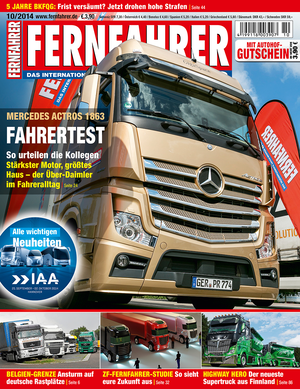 FERNFAHRER Titel 10/2014