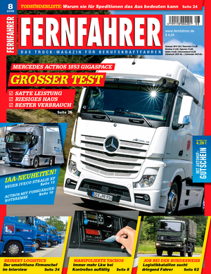 FERNFAHRER Titel 8/2016