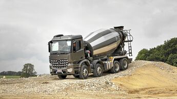 Fahrbericht Mercedes Arocs Loader Betonmischer