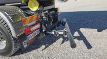 Fahrbericht Renault Trucks C 6x4 Abrollkipper Kiesgrube orange