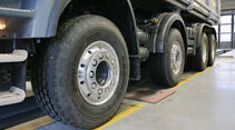 Fahrbericht, Test, Offroad, Kipper, Meiller, DAF, CF 85.410 8x4, Achsenabstand, Achse, Reifen, Rad, Lkw