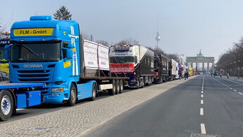 Fahrer-Demo in Berlin am 25.3.2021