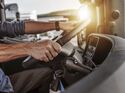 Fahrer, Stolz, Führerschein, kommerzielle Transport Industrie, gewerblich, Kajüte,  close-up, Job, Work, Business, Verkehr,  Versand, Reiseziel, Antrieb, Logistik,  Autofahren