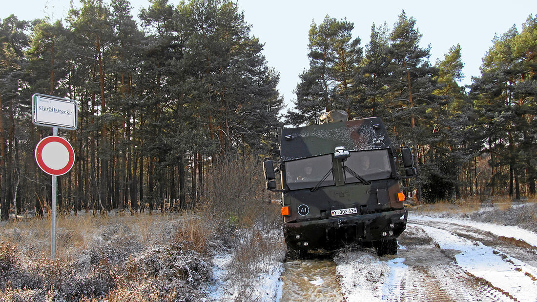 Fahrer bei der Bundeswehr