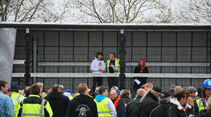 Fahrerdemo in Aschaffenburg