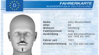 Fahrerkarte Götz