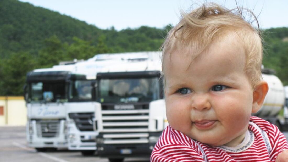 Fahrermangel, Zukunft, Baby