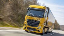 Fahrertest Mercedes-Benz Actros 1853