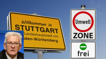 Fahrverbot, Euro-5, Winfried Kretschmann, Kretschmann, Grüne