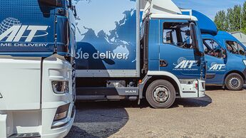 Fahrzeug-Flotte von AIT Home Delivery