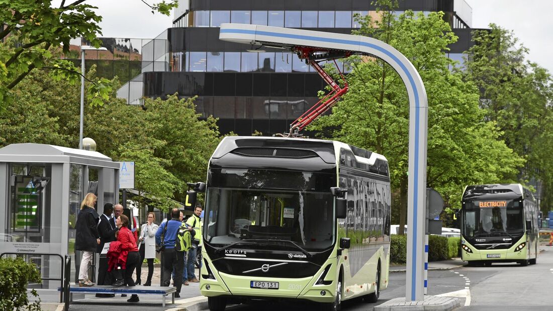 Fahrzeuge-Projekt Electri-City von Volvo