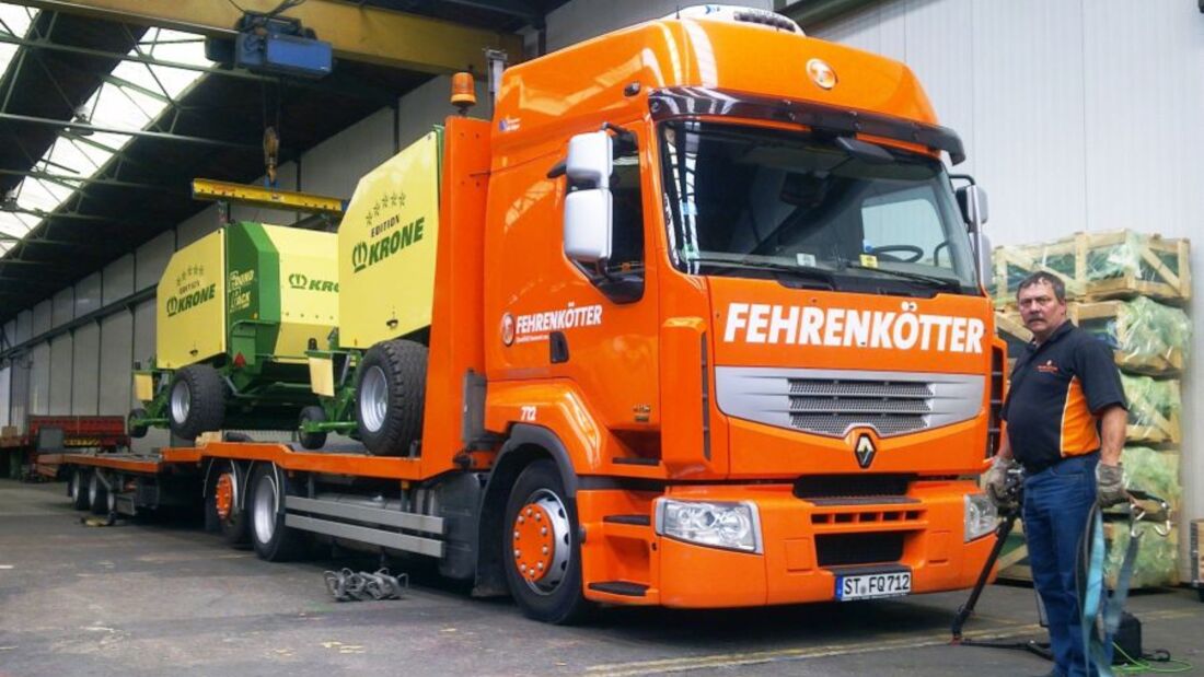 Fehrenkötter, Renault Magnum, Test