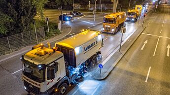 Feinstaub Straßenreinigung