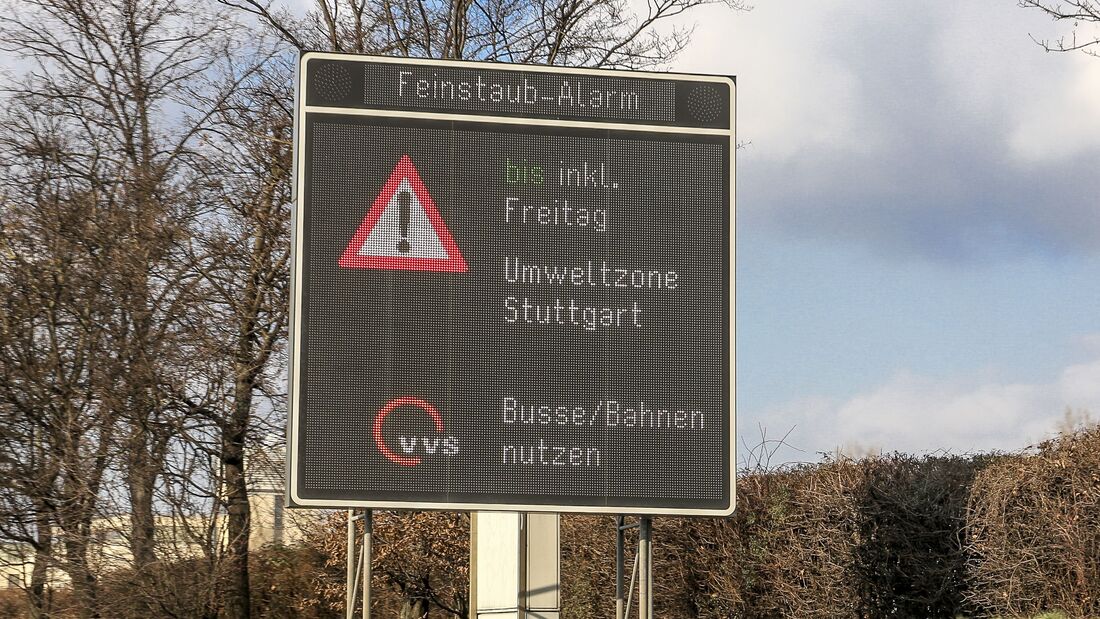Feinstaubwarnung