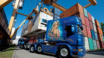 Fernfahrer 07_2011, Fuhrpark von Katharina und Max Steffen, CTB Container Transporte, Schweiz