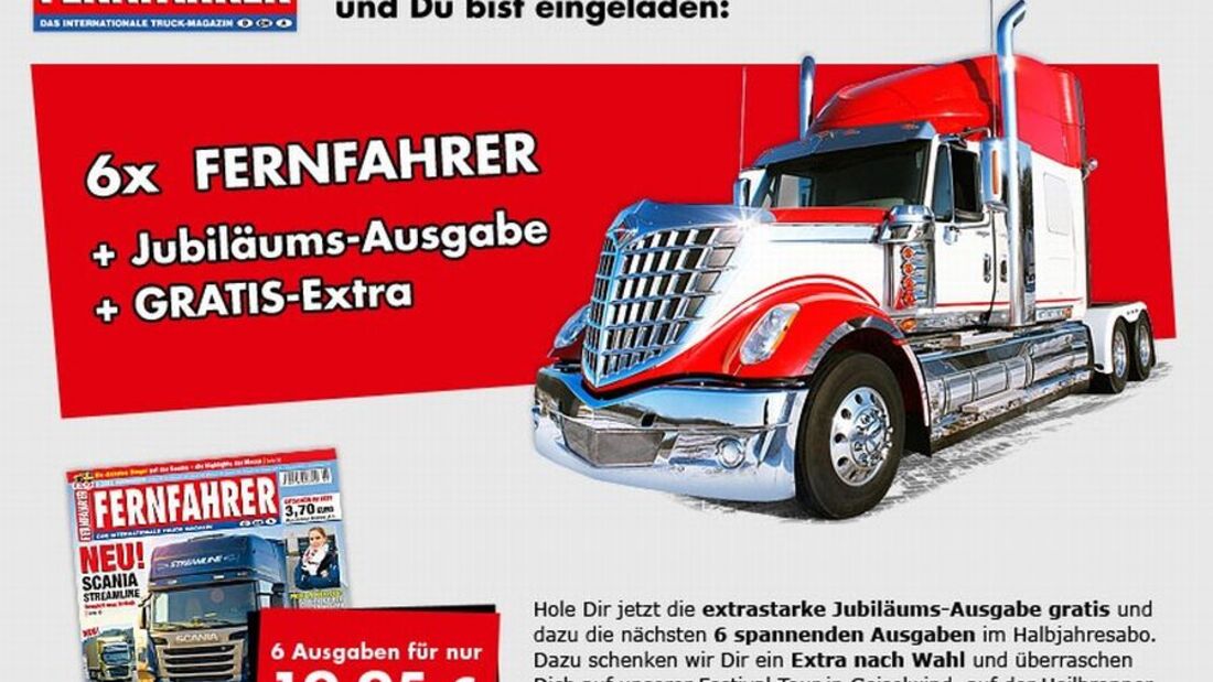 Fernfahrer, Jubiläumsausgabe, 30 Jahre, Jubiläumspaket