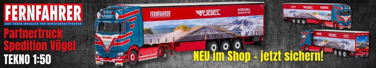 Fernfahrer Partnertruck Spedition Vögel