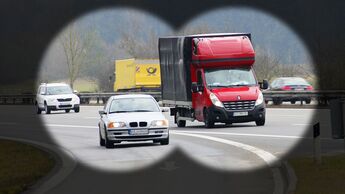 Fernglas, Polen, Transporter, Deutschland