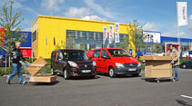 Fiat Doblò Cargo Kombi Maxi und Mercedes Vito Mixto