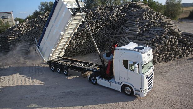 Finkel Recycling, Supertruck FF 9/2018, neuer Scania S.