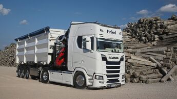 Finkel Recycling, Supertruck FF 9/2018, neuer Scania S.