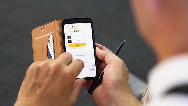 Flotten-Kunden von Continental überwachen die Daten in der App