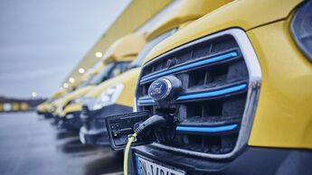 Ford Pro und Deutsche Post DHL Group arbeiten zusammen