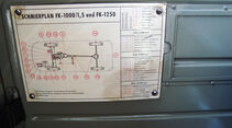 Ford Taunus Transit FK 1250, Schmierplan