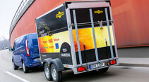 Ford Transit Custom, Anhänger, Test Fahrzeug