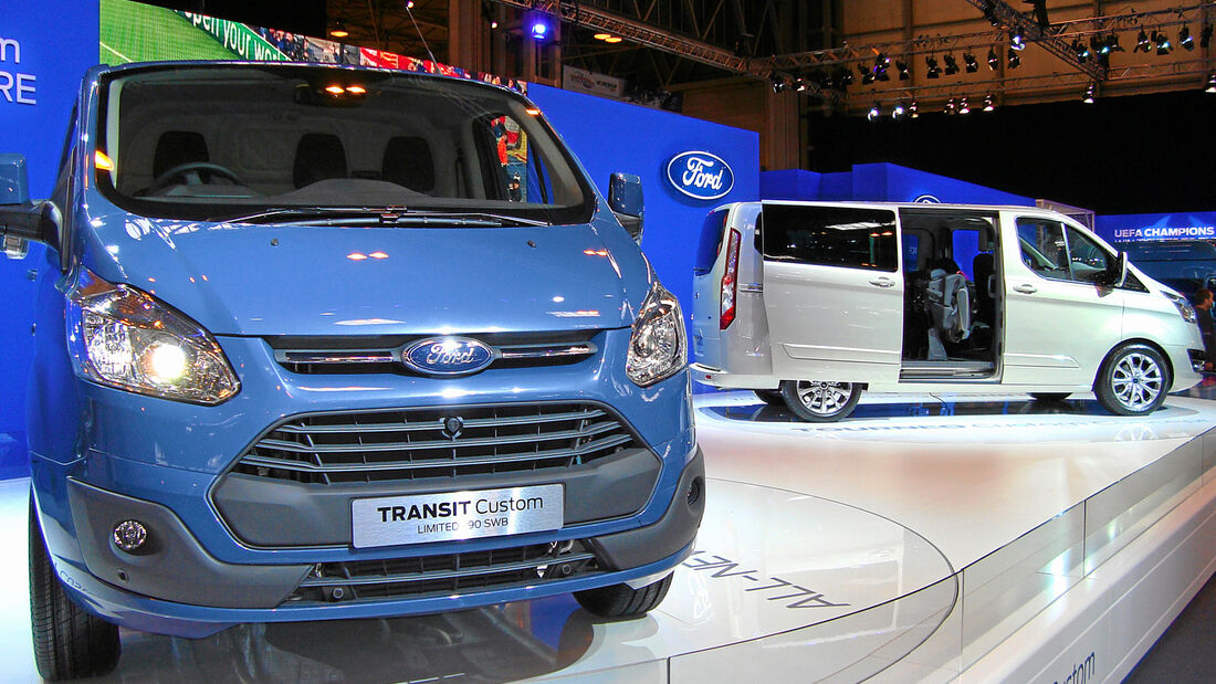 Ford Transit Custom, Präsentation