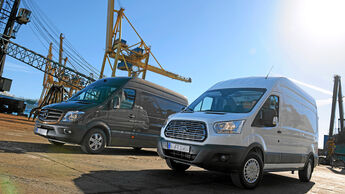 Ford Transit gegen Mercedes Sprinter, Vergleichstest