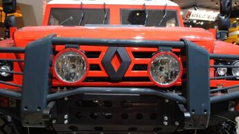 Front eines Renault Sherpa