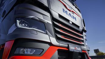 Frontpartie des MAN eTrucks