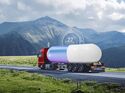 Fuel,Tanker,Truck,On,Th,Mountain,Road