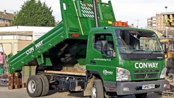 Fuso Canter fährt in Londoner Umweltzone 