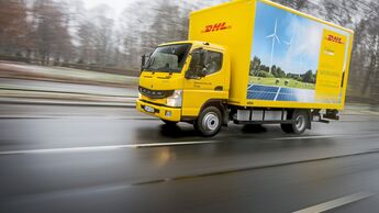 Fuso eCanter Berlin Rhenus Deutsche Post DHL Dachser DB Schenker E-Fuso