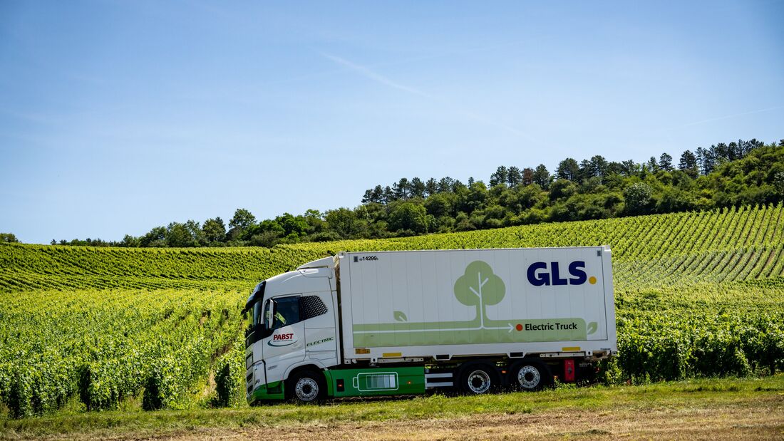 GLS Germany setzt ersten Elektro-Lkw im Fernverkehr ein