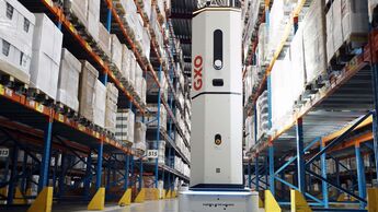 GXO nutzt am Standort in Oosterhout  einen KI-gestützter Roboter von Dexory 